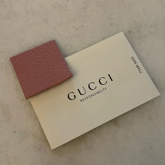 Gucci Bamboo Daily Dusty Rose Blush Pink Leather Satchel - Picture 10 of 16
